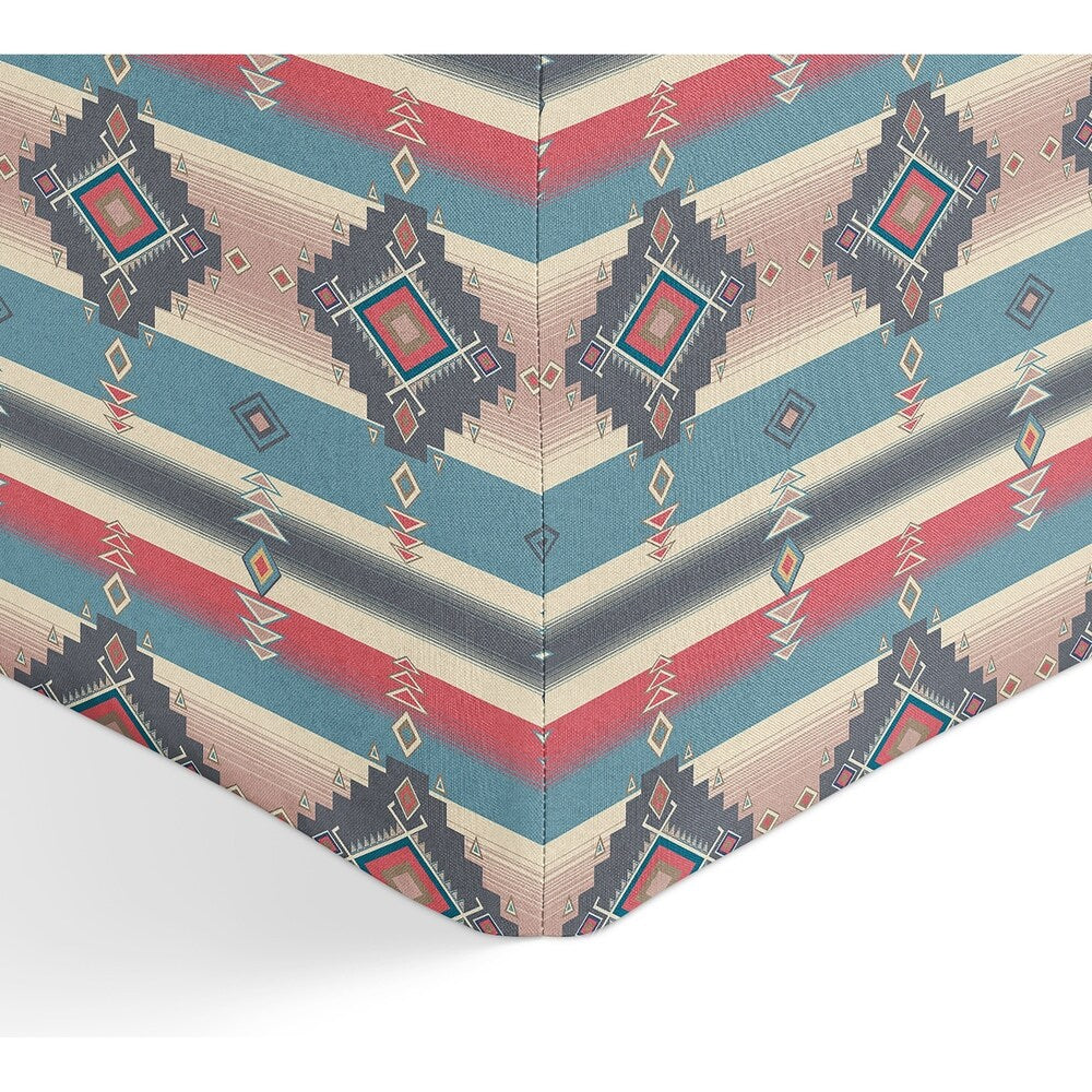 ESCOBAR BLUE Square Pouf By Kavka Designs