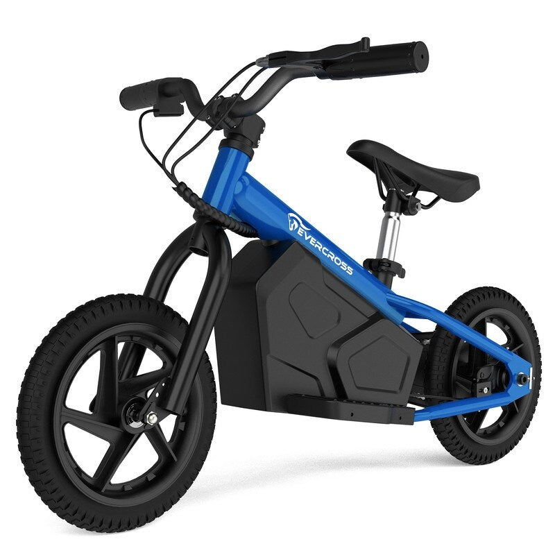 EVERCROSS EV06M 24V 100W Electric Balance Bike 12 Inflatable Tire Adj Overstock