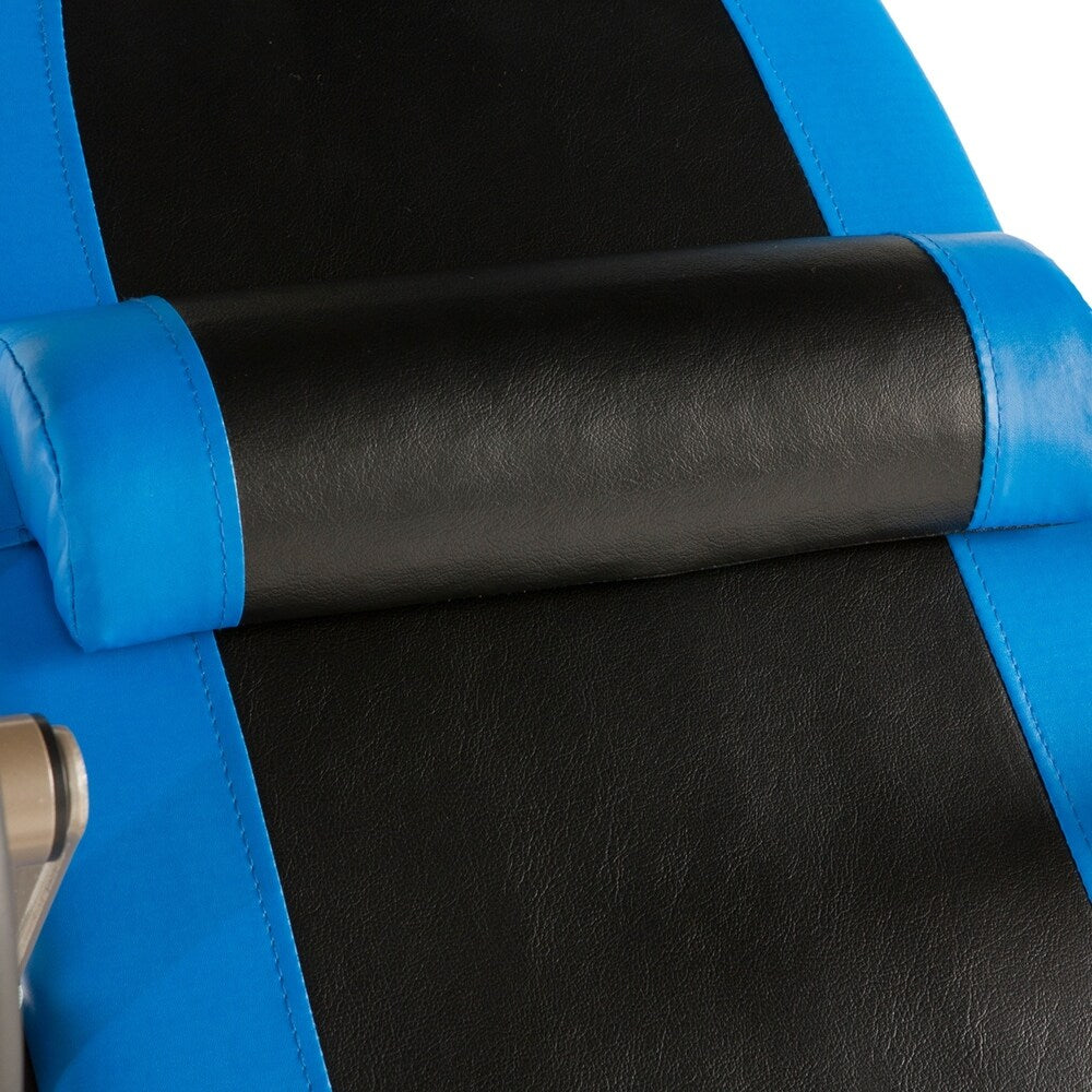 EXERPEUTIC 225SL Inversion Table with AIR SOFT No Pinch Ankle Holders - Blue