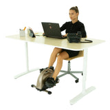 EXERPEUTIC 900 ExerWork Bluetooth Under Desk Exercise Bike