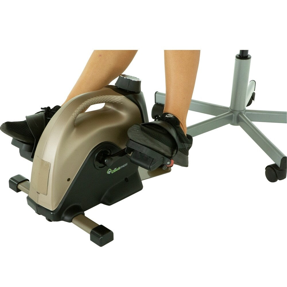 EXERPEUTIC 900 ExerWork Bluetooth Under Desk Exercise Bike