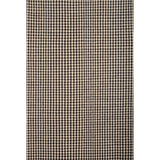 Black, White Area Rug 8"x10" - 9'3" x 12'3"