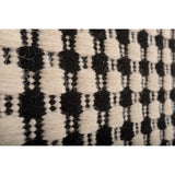 Black, White Area Rug 8"x10" - 9'3" x 12'3"