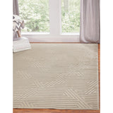 Orbit Ivory Area Rug 8"x10" - 9'3" x 12'3"