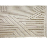 Orbit Ivory Area Rug 8"x10" - 9'3" x 12'3"