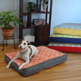 Water Repellent Reversible Memory Foam Topper Pet Bed