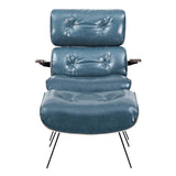 Eama Mid Century Modern Chair and Ottoman