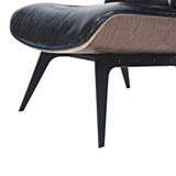 Eama Mid Century Modern Chair and Ottoman