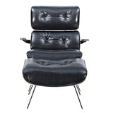 Eama Mid Century Modern Chair and Ottoman