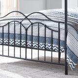 Earhart Metal Queen Canopy Platform Bed by Christopher Knight Home