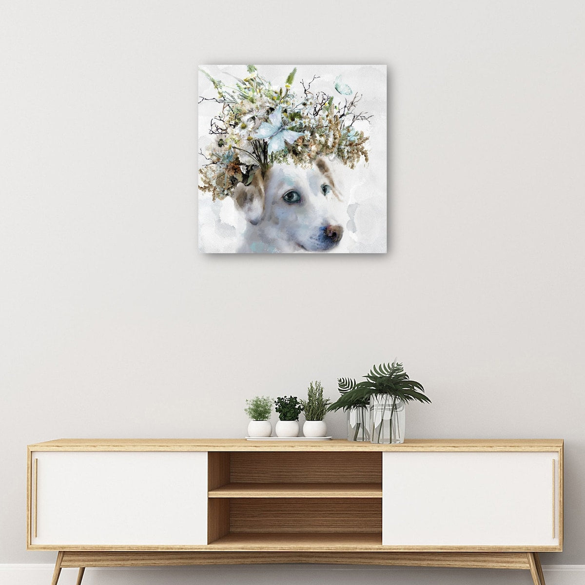 Earth Hounds III By Studio Arts Canvas Art Print