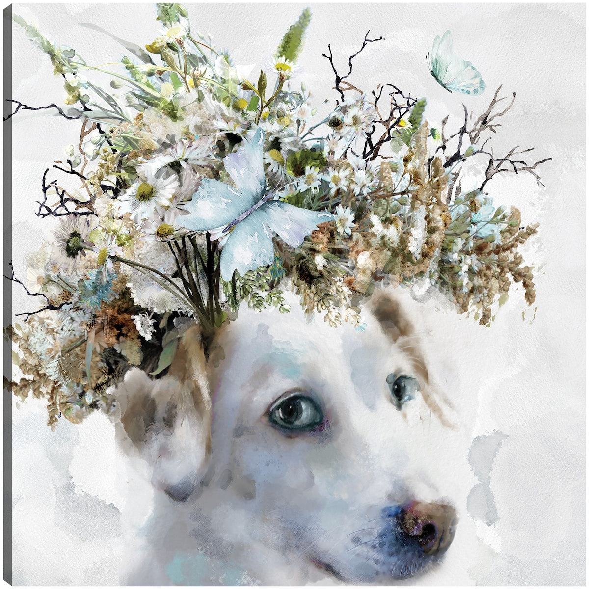 Earth Hounds III By Studio Arts Canvas Art Print