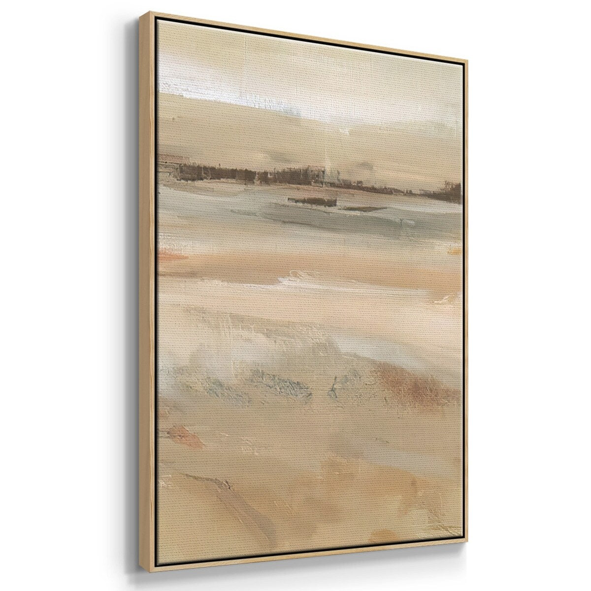Earth Tone Landscape II - Multi Piece Framed Canvas