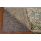 Earth Tone Oushak Indian Area Rug Bedroom Handmade Wool Carpet - 9'0" x 12'0"