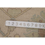 Earth Tone Oushak Indian Area Rug Bedroom Handmade Wool Carpet - 9'0" x 12'0"