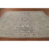 Earth Tone Tabriz Persian Area Rug Hand-Knotted Wool Carpet - 7'7"x 10'4"