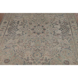 Earth Tone Tabriz Persian Area Rug Hand-Knotted Wool Carpet - 7'7"x 10'4"