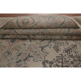 Earth Tone Tabriz Persian Area Rug Hand-Knotted Wool Carpet - 7'7"x 10'4"