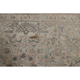 Earth Tone Tabriz Persian Area Rug Hand-Knotted Wool Carpet - 7'7"x 10'4"