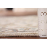 Earth Tone Transitional Oushak Runner Rug Hand-Knotted Wool Carpet - 2'7"x 11'10"