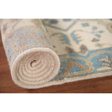 Earth Tone Transitional Oushak Runner Rug Handmade Wool Carpet - 2'6"x 7'10"
