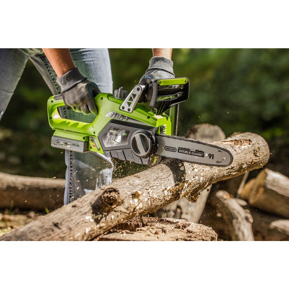 Earthwise 10-Inch Cordless 20-volt Lithium Ion Chain Saw