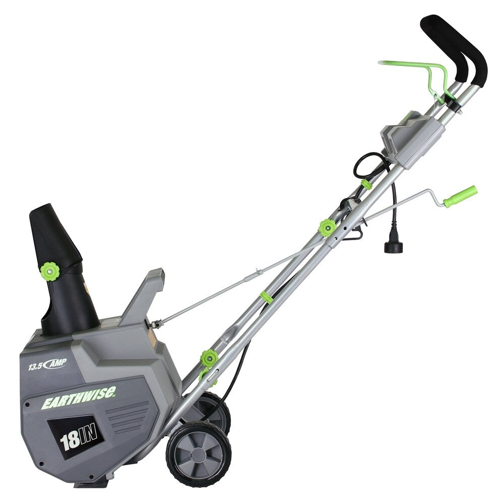 Earthwise 18- Inch Corded 13.5 Amp Snow Thrower - SN72018