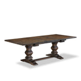 East West Furniture 11 Piece Dining Table Set Includes a Table and 10 Linen Fabric Chairs(Finish Options)