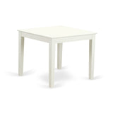 East West Furniture Dining Room Furniture Set Includes a Kitchen Table and Linen Fabric Dining Chairs, (Pieces & Finish Options)