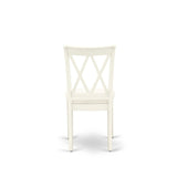 East West Furniture Dining Room Furniture Set Includes a Kitchen Table and Linen Fabric Dining Chairs, (Pieces & Finish Options)