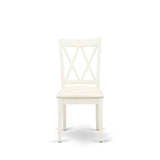 East West Furniture Dining Room Furniture Set Includes a Kitchen Table and Linen Fabric Dining Chairs, (Pieces & Finish Options)