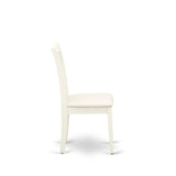East West Furniture Dining Room Furniture Set Includes a Kitchen Table and Linen Fabric Dining Chairs, (Pieces & Finish Options)