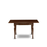 East West Furniture Dining Room Table Set Includes a Rectangle Kitchen Table with Dropleaf and Dining Chairs (Pieces Options)