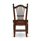 East West Furniture Dining Room Table Set Includes a Rectangle Kitchen Table with Dropleaf and Dining Chairs (Pieces Options)