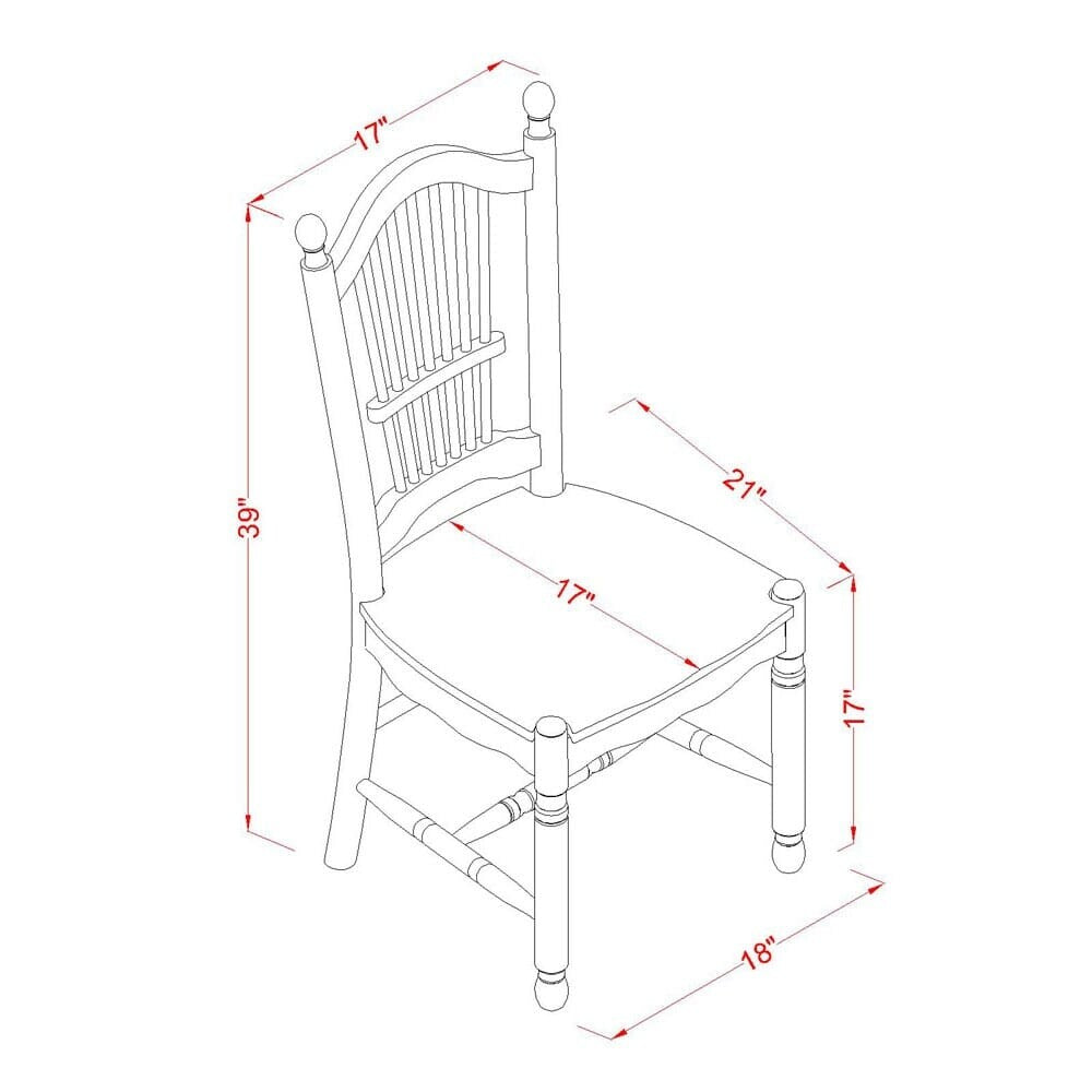 East West Furniture Dining Room Table Set Includes a Rectangle Kitchen Table with Dropleaf and Dining Chairs (Pieces Options)