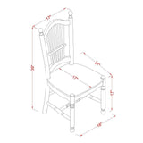 East West Furniture Dining Room Table Set Includes a Rectangle Kitchen Table with Dropleaf and Dining Chairs (Pieces Options)