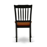 East West Furniture Kitchen Table Set Includes an Oval Dining Table and Dining Chairs (Pieces and Finish Color Options)