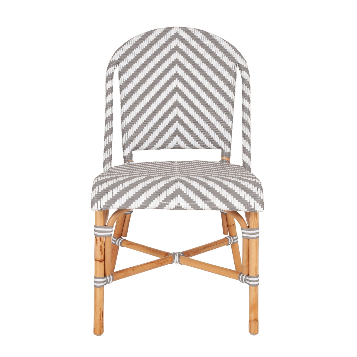 Natural Rattan & Synthetic Wicker Bistro Chairs (Set Of 2) by East at Main