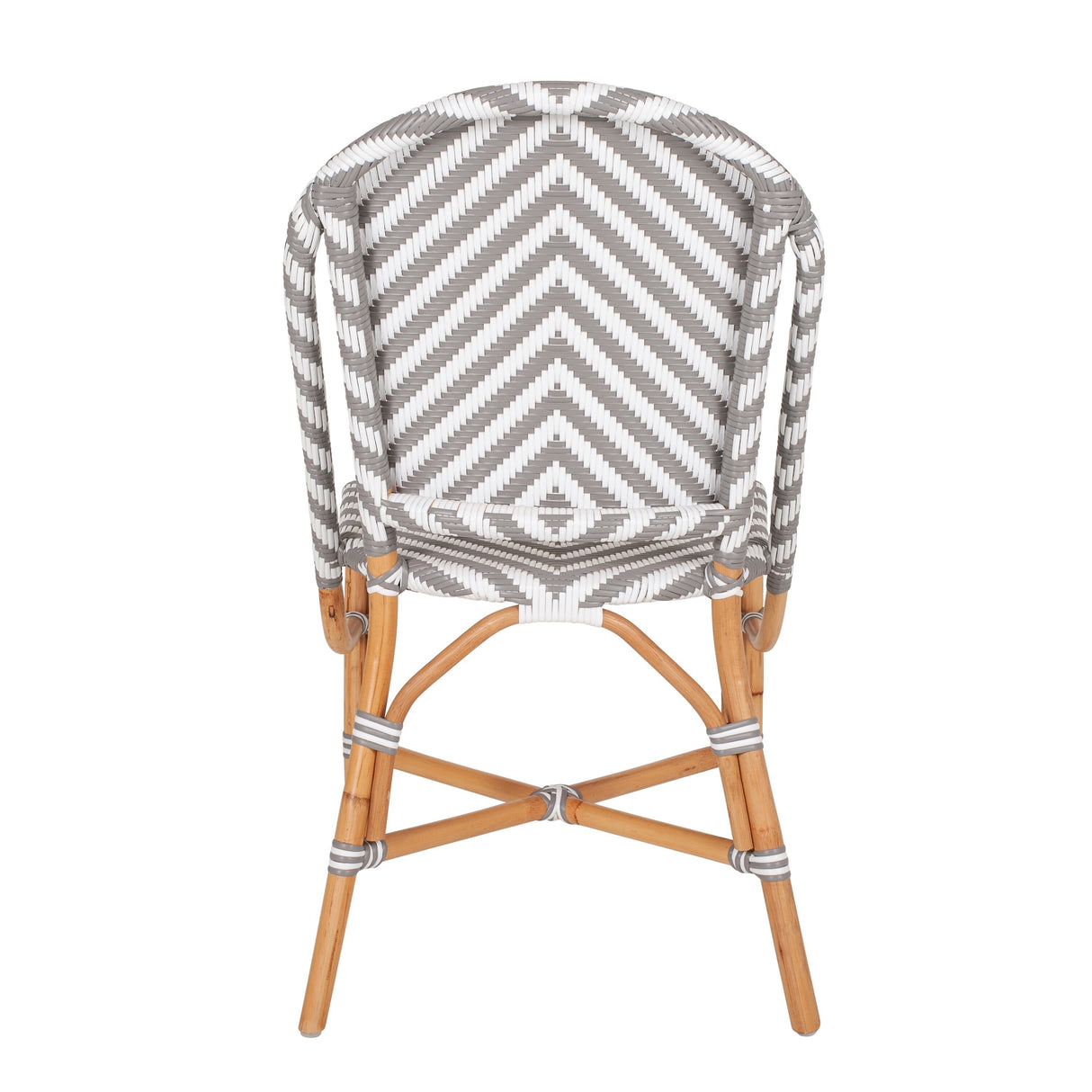 Natural Rattan & Synthetic Wicker Bistro Chairs (Set Of 2) by East at Main