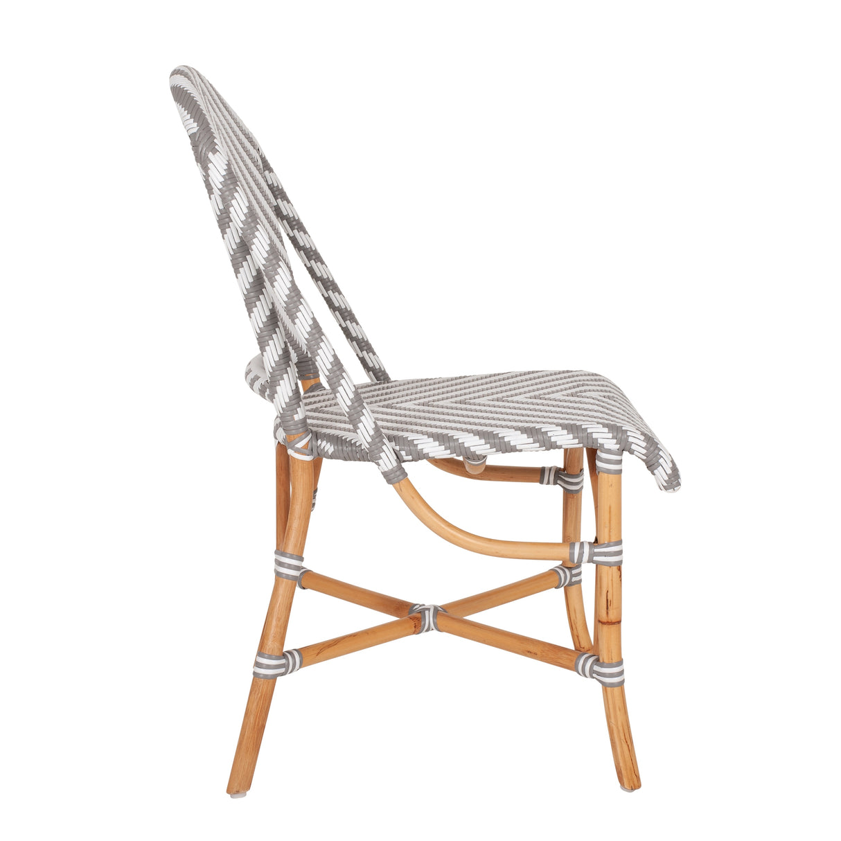 Natural Rattan & Synthetic Wicker Bistro Chairs (Set Of 2) by East at Main