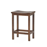 Easton 24-inch Slat Counter Stool (Set of 2) by Christopher Knight Home