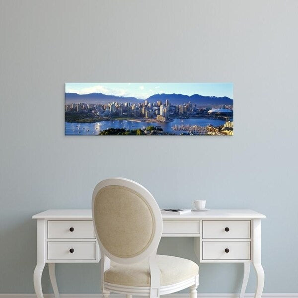 Easy Art Prints Panoramic Images's 'False Creek, Vancouver, Lower Mainland, British Columbia, Canada' Canvas Art