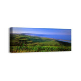 Easy Art Prints Panoramic Images's 'St Catherines Chapel and Abbotsbury, Dorset, England' Premium Canvas Art