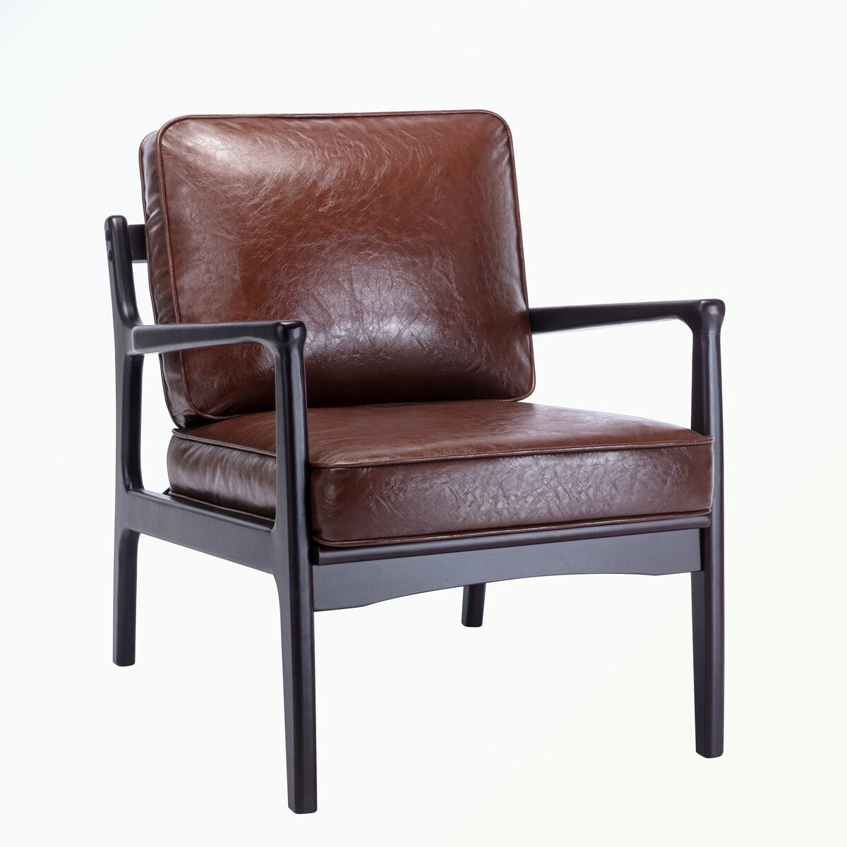 Easy Assembly Mid Century Modern Accent Chair
