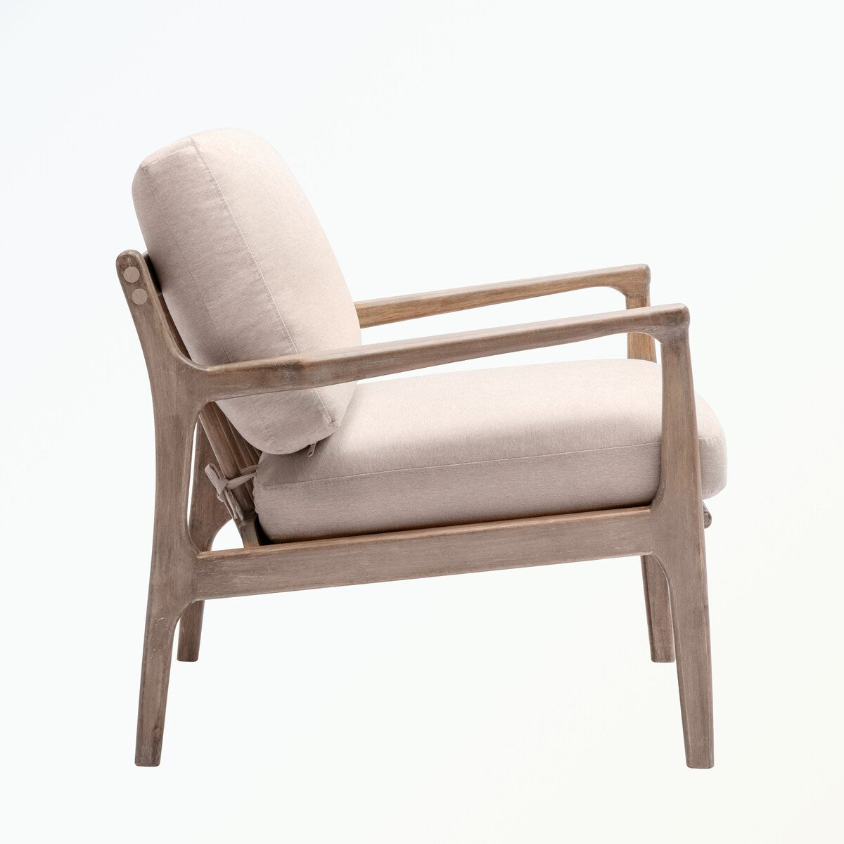 Easy Assembly Mid Century Modern Accent Chair