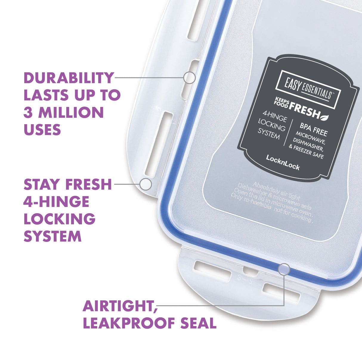 Easy Essentials Food Storage Container Set, 38-piece