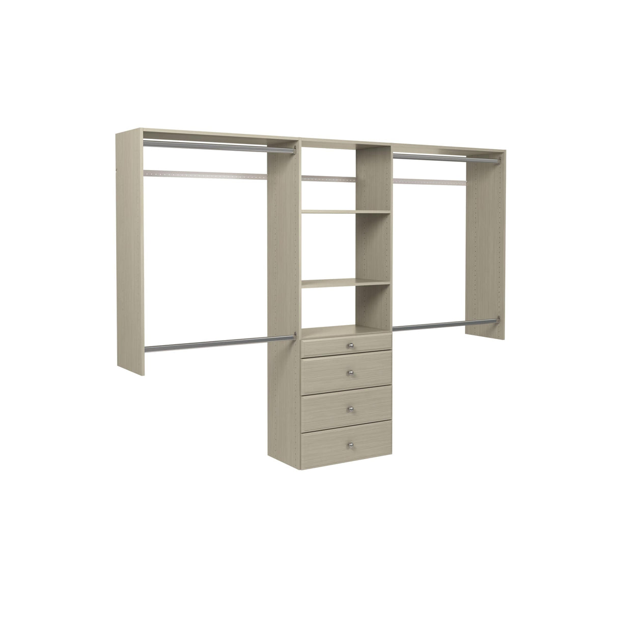 Easy Track Deluxe Closet Kit