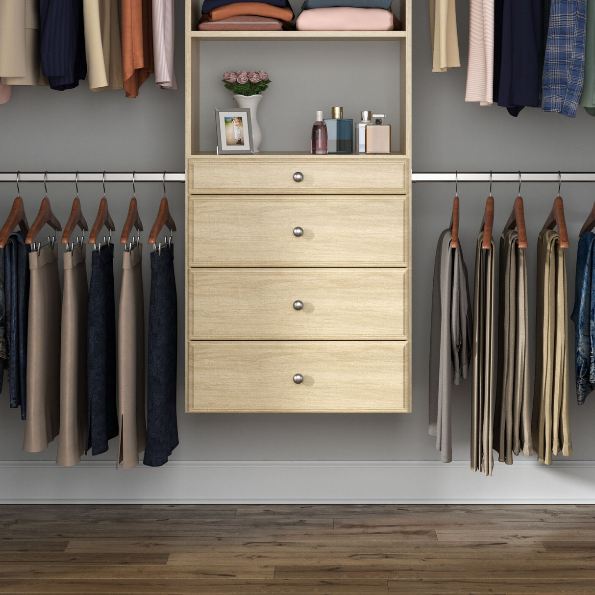 Easy Track Deluxe Closet Kit