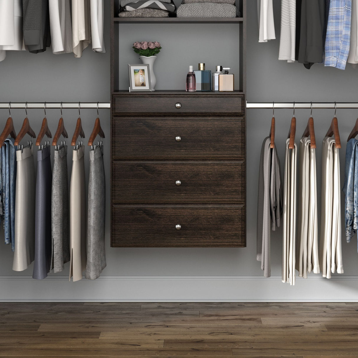Easy Track Deluxe Closet Kit
