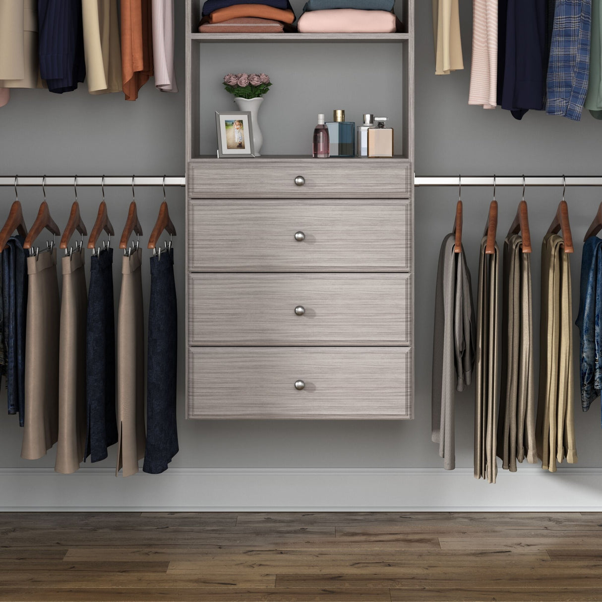 Easy Track Deluxe Closet Kit